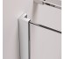 Душова кабіна Garda Brushed Gold KDJ 900Lx1000x1950 прозоре
