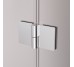 Душова кабіна Garda Brushed Gold KDJ 900Lx1000x1950 прозоре