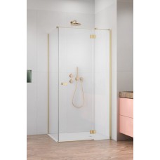 Душевая кабина Garda Brushed Gold KDJ 900Lx1000x1950 прозрачная
