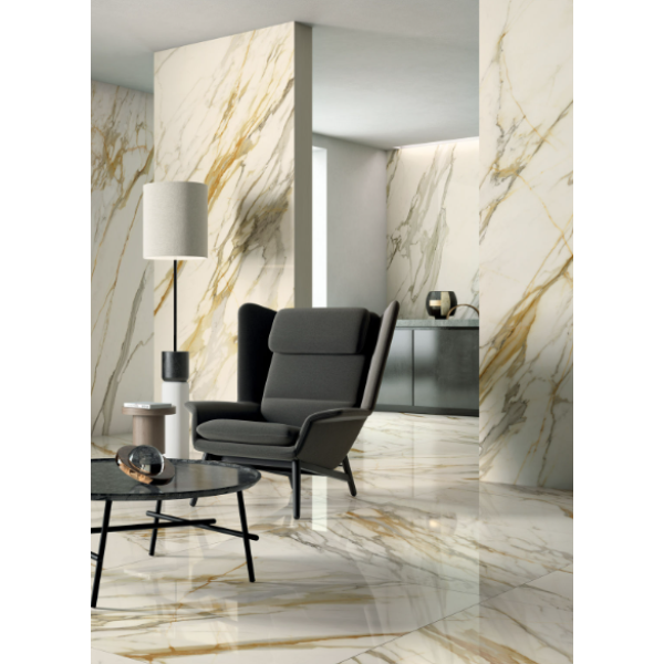 Slimtech Noblesse Gold Borg Smooth Ret 1200x2780 LS6S510 Lea Ceramiche