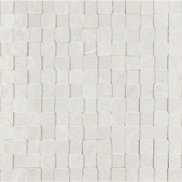 Mystone Lavagna Bianco Mosaico 3D 300x300 MD1H Marazzi