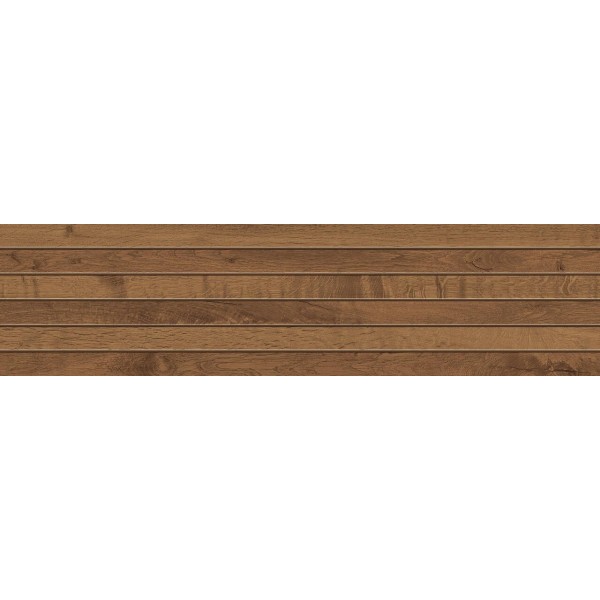 Heartwood Brandy Tatami Matte 185x750 AOYE Atlas Concorde