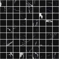 Allmarble Elegant Black Mosaico 300x300 M45Y