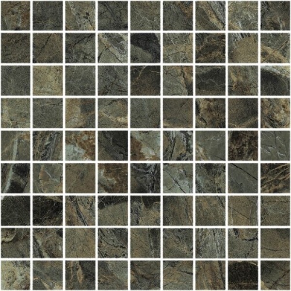 Allmarble Verde Borgogna Mosaico 300x300 MEYR Marazzi