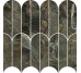 Allmarble Verde Borgogna Mosaico Ventaglio Lux 298x298 MEZN Marazzi