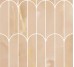 Allmarble Onice Beige Mosaico Ventaglio Lux 298x298 MPAV Marazzi