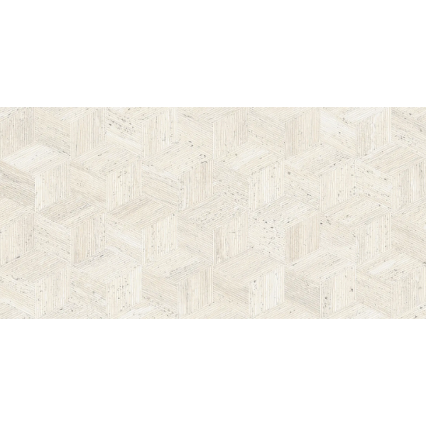 Sensi Roma Cube Ivory Decorato Ret 600x1200 PF60012698 ABK