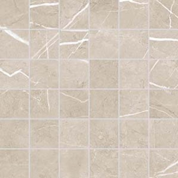 Touch Wheat Mosaic 5x5 Beige 298x298 DDM05905 Rako