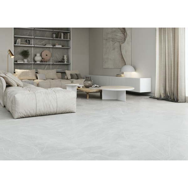 Touch Frost 1198x598 Rect Light Grey DAKV9902 Rako