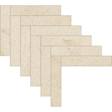 Biotech Crema Stone Mosaico Herringbone Nat/Ret 449x698 779361