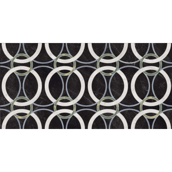 Sensi Fantasy Circular Deco. Lux 3D Ret 600x1200 PF60014409 ABK