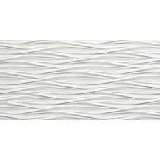 3D Wall Design Wind White Matte 400x800 8DMW