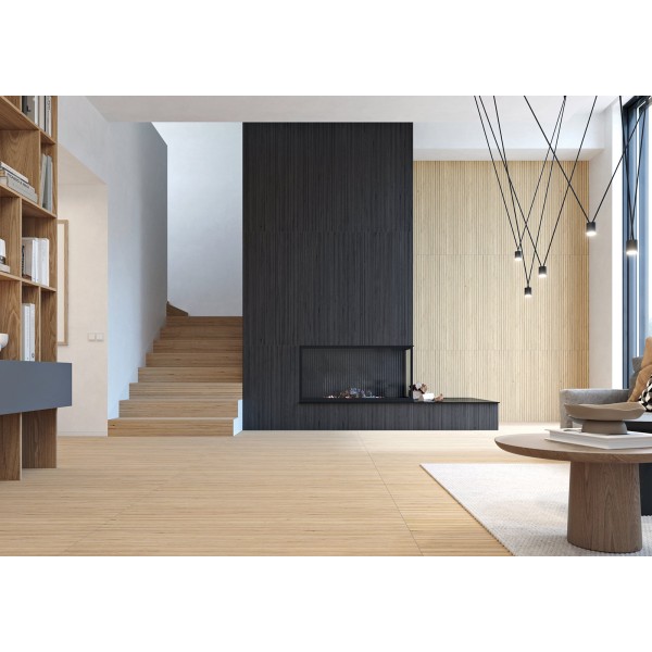 Plywood Burn 1198x598 Rect Dark Brown DAKV1844 Rako