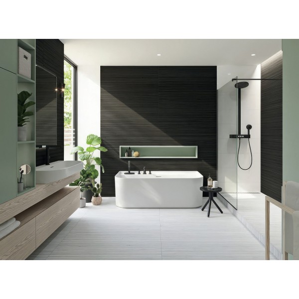 Plywood Late 1198x198 Rect White DAKVE841 Rako