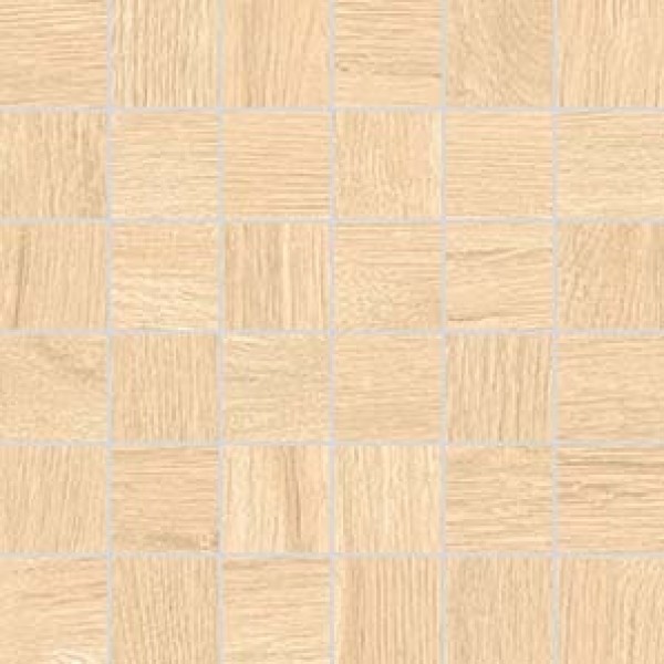 Plank Mid Mosaic 5x5 298x298 Beige DDM05894 Rako