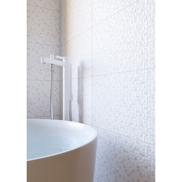 Plank Snow 898x298 Rect White WARVN527 Rako