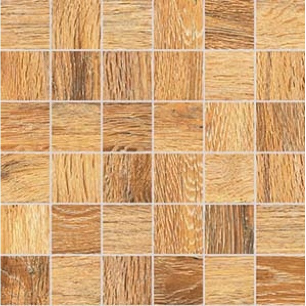 Pino Nut Mosaic 5x5 298x298 Beige-Brown DDM05897 Rako