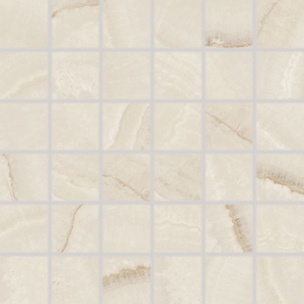 Onyx Dark Beige Mosaic 5x5 298x298 DDM05835 Rako