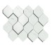 Marvel Stone Carrara Pure Mosaico Esagono 3D Lappato 282x353 AS4A Atlas Concorde