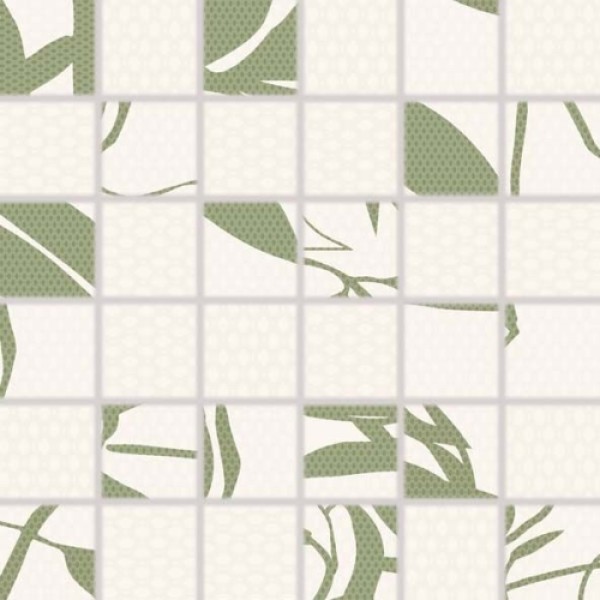 Lint Green Mosaic 5x5 298x298 WDM05678 Rako