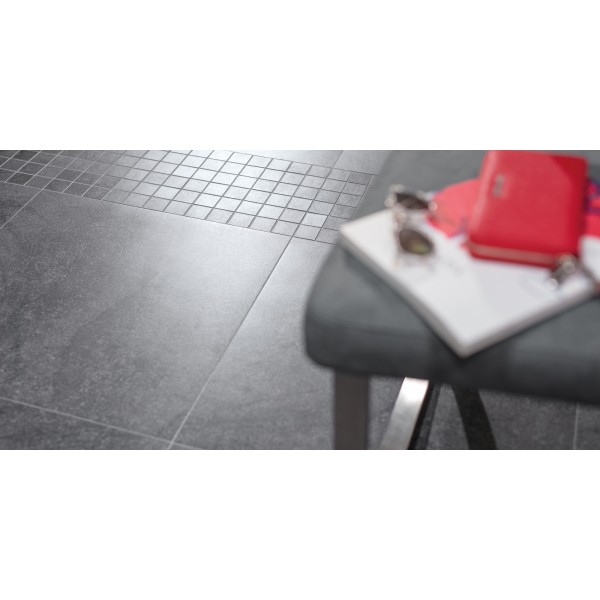Kaamos Black 598x598 Rect DAK65588 Rako