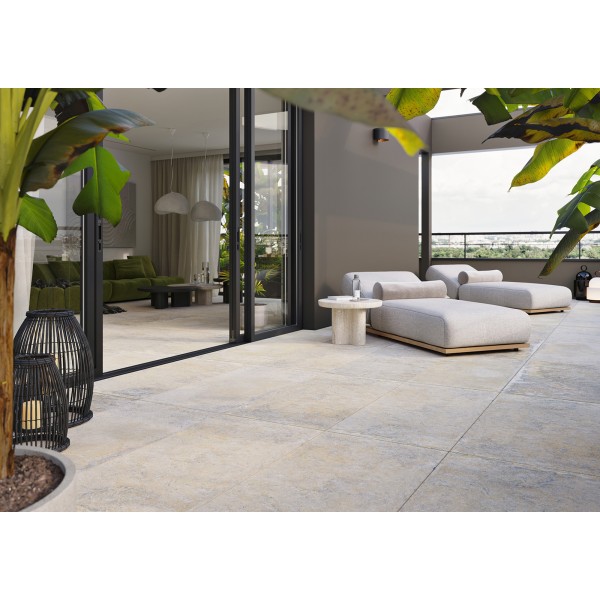 Mixtone Nature 1198x598 R11 Rect Beige-Grey DAKV6887 Rako