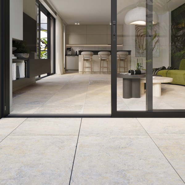 Mixtone Nature 598x598 Rect Beige-Grey DAS62887 Rako