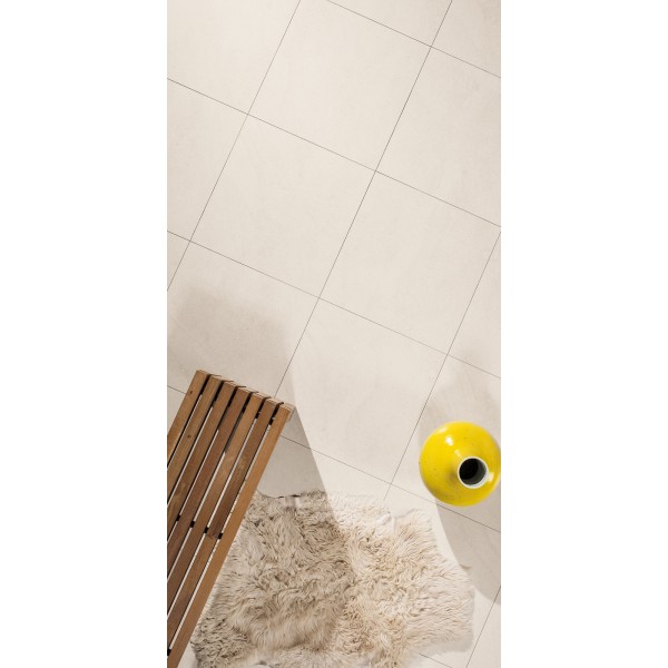 Kaamos Ivory 598x598 Rect DAK62585 Rako