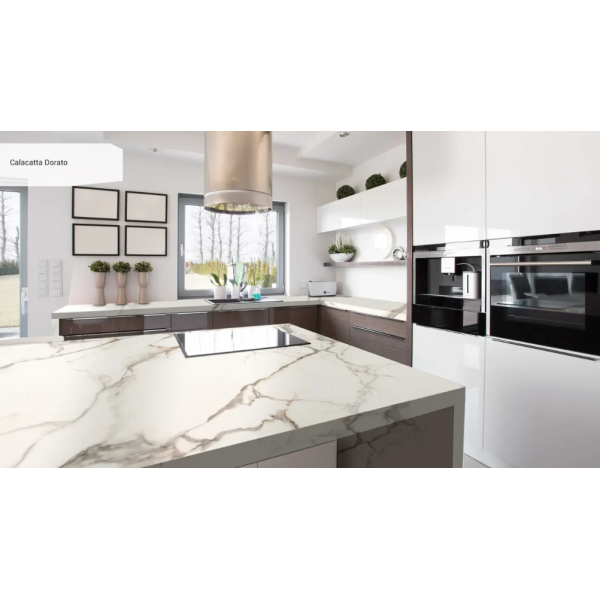 Calacatta Dorato 1600x3200x12 Mat Keralini