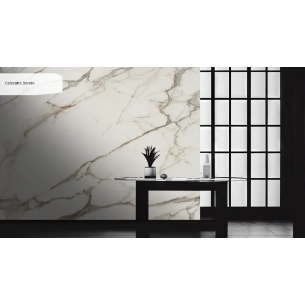 Calacatta Dorato 1600x3200x12 Mat Keralini