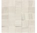 Wooden Tile Wooden White Mosaico Sfal 6X6 3D Incl Nat/Ret 300x300 742055 Florim