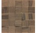 Wooden Tile Wooden Walnut Mosaico Sfal 6x6 3D Incl Nat/Ret 300x300 742058 Florim
