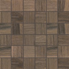 Wooden Tile Wooden Walnut Mosaico 5x5 Nat/Ret 300x300 741931