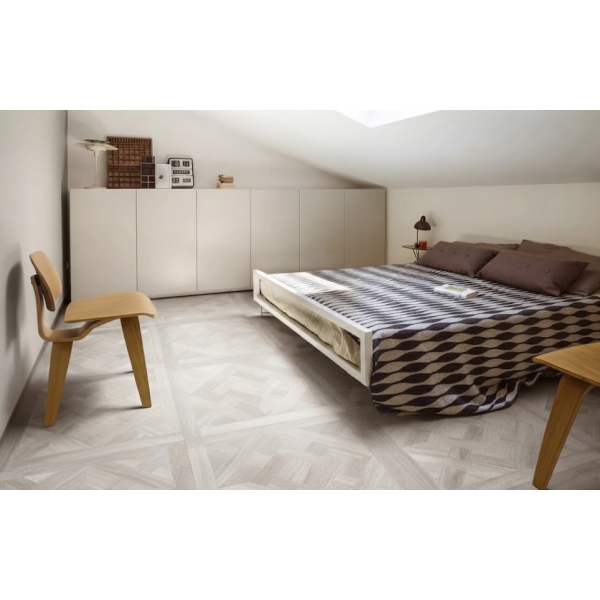 Wooden Tile Wooden White Nat/Ret 800x800 741893 Florim