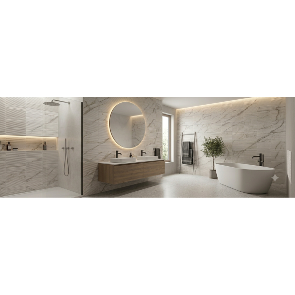 Fabula Wall 3D Gentle Golden Rt 330x1000 MN3H Marazzi