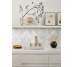 Fabula Wall Decoro Glam Bianco Rt 330x1000 MN83 Marazzi