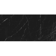 Grande Marble Look Elegant Black Satin Rettificato Stuoiato 1600x3200 M379