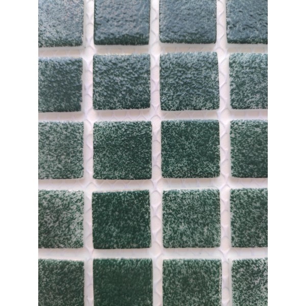 PW25212 Dark Green 31.7x31.7 AquaMo мозаика