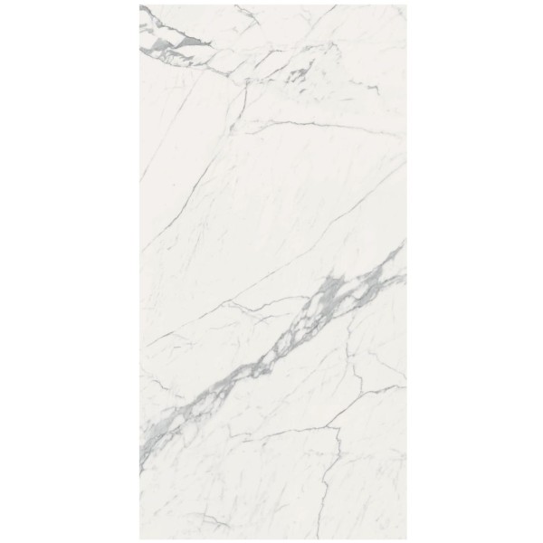 Grande Marble Look Statuario Satin Bookmatch B 162x324 12mm (MCHX) Marazzi