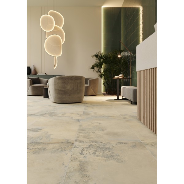 Craft Chamotte 598x598 Rect Light Beige DAS62891 Rako
