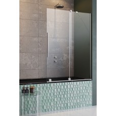 Шторка на ванну Furo PND II двери 538Lx1500 хром/прозрачное