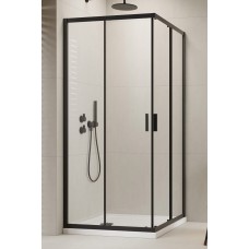 Душова кабіна Alienta C 800х800х1900 чорна Душова кабіна Alienta C 800х800х1900 чорна