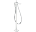 Смеситель PuraVida для напольной ванны, White/Chrome (15473400)