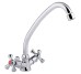 Змішувач для кухні Lidz Lamb 271F двохвентильний LDLAM271FCRM21889 Chrome