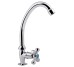 Монокран для кухни Lidz Lamb 269F LDLAM269FCRM22310 Chrome