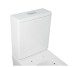 Унітаз-компакт Qtap Crow безобідковий з сідінням Soft-close QT05222170W