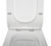 Унітаз-компакт Qtap Crow безобідковий з сідінням Soft-close QT05222170W