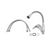 Змішувач для кухні Lidz Tani 007F3 з гнучким виливом (k40) LDTAN007F3GCR31869 Chrome/Grey