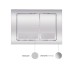 Панель смыва для унитаза Qtap Nest QT0111M06028CRM