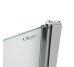 Штора на ванну Qtap Standard CRM407513APR стекло Pear 6 мм, 75х130 см, правая